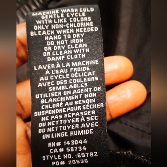 Bagatelle Collection Faux Leather Jogger Black Pants Plus Size Women Size XXL - Picture 14 of 14